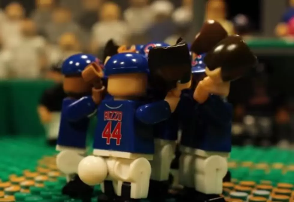 Cubs 'Legos' Tribute 