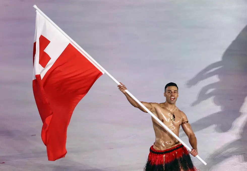 You Won't Believe Topless Olympic Guy's Secret To Staying Warm