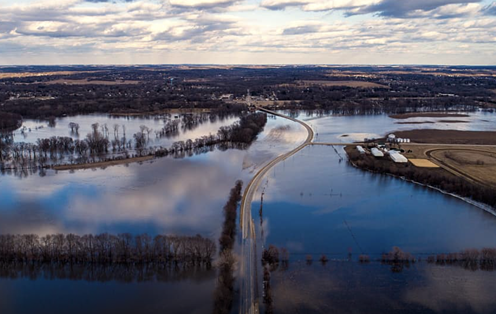 Shocking Overhead Photos of Rock River Flooding
