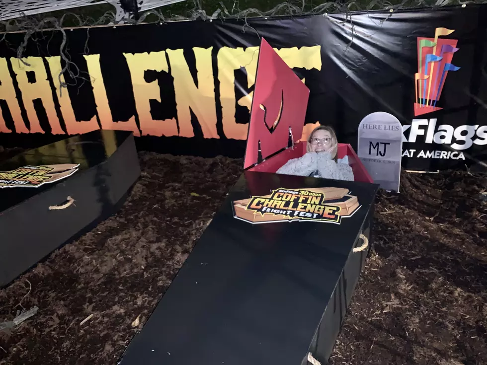I Did The Six Flags 30 Hour Coffin Challenge ... Kind of 