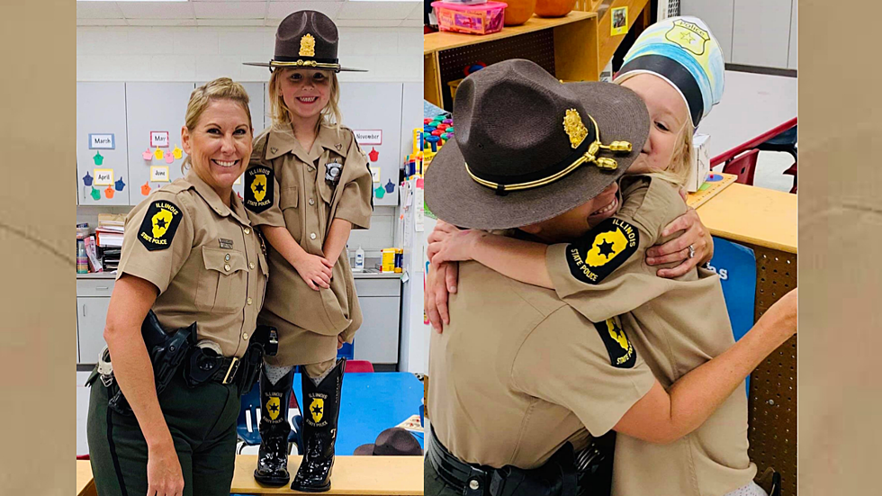 One Little Girl’s Illinois State Trooper Dreams Became a Reality