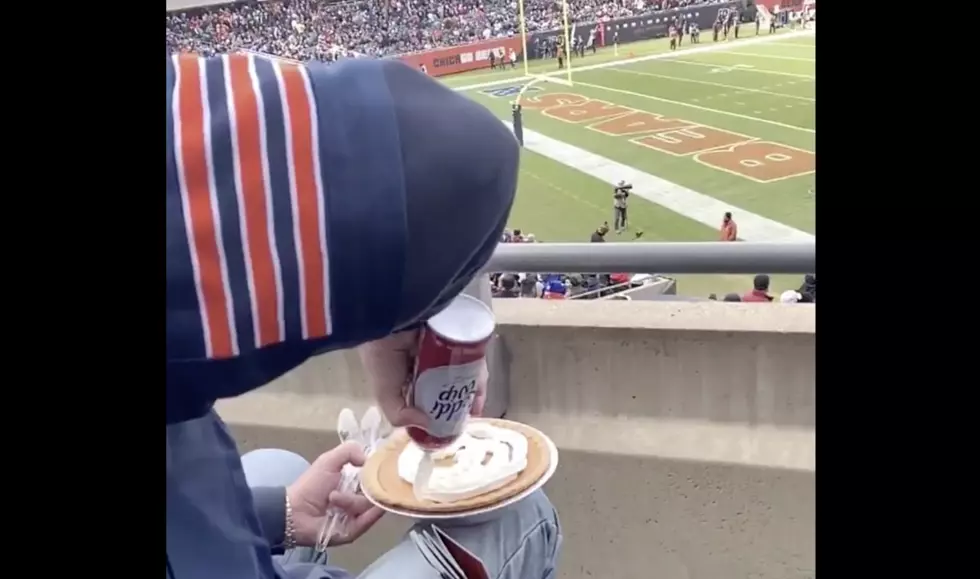 Bears Fan Sneaks a Whole Pumpkin Pie Into Soldier Field