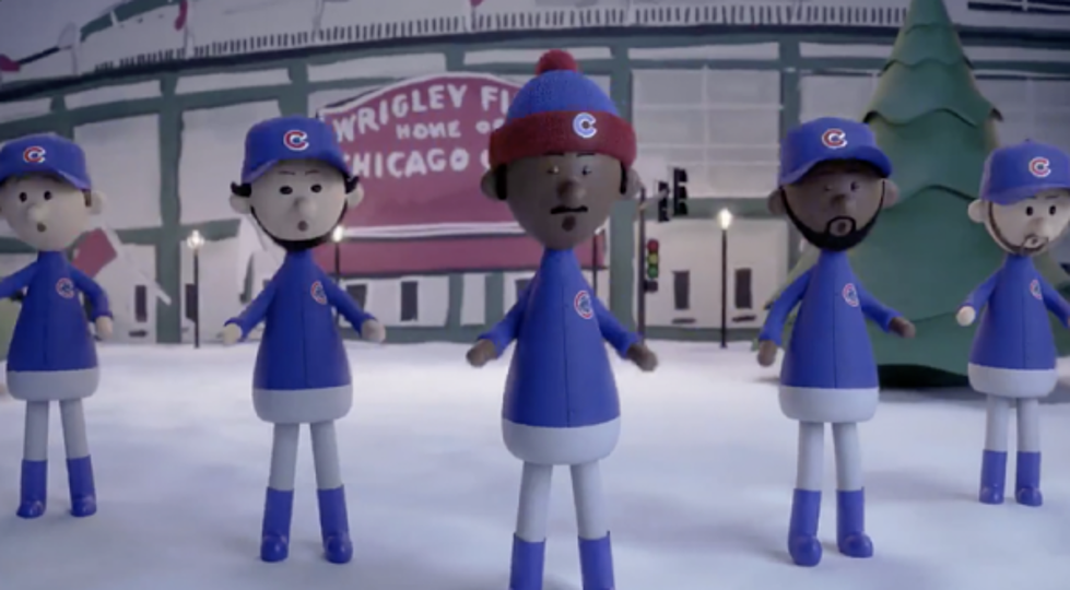 Animated Cubs Players Sing &#8216;Ode To Wrigley Field&#8217; for Christmas