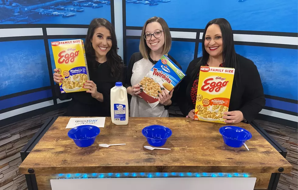 MJ Tries New Cereal With Michelle at Good Day Stateline 
