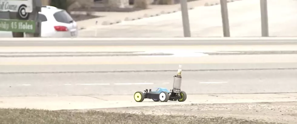 Wisconsin Man Shares Corona Beer With Neighbor Using His RC Car