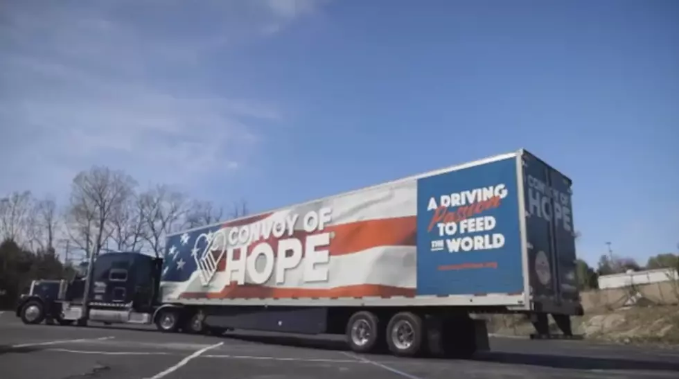 Rockford City First Church and Convoy of Hope Distributing Food
