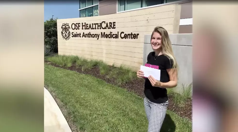 Boylan Student Creatively Raises Money For Rockford Healthcare Workers