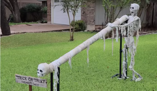 Trick-or-Treat Slide is a Genius Way to Halloween COVID-Style