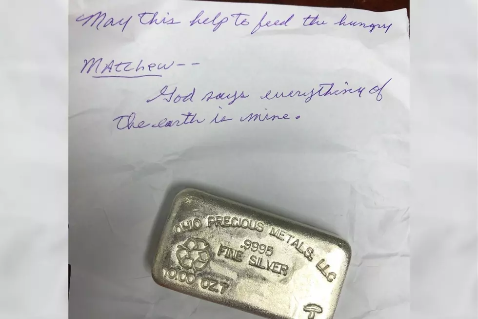 Winn. County Salvation Army Gets Anonymous Silver Bar Donation