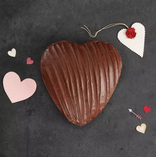 Order a Portillo&#8217;s Heart Shaped Chocolate Cake For Valentine&#8217;s Day