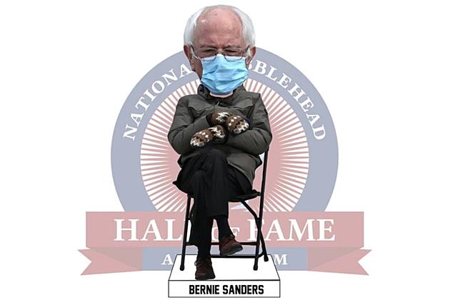 Obsessed With The New Bernie Meme? Get a Bobblehead Version