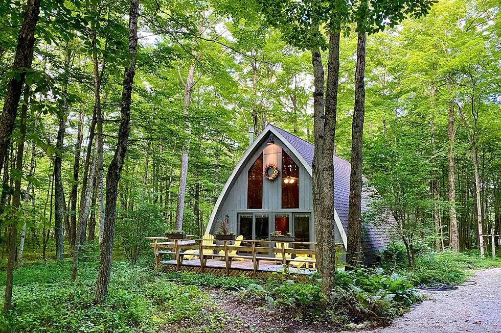 Escape Reality in This Secluded A-Frame Cottage in Wisconsin 