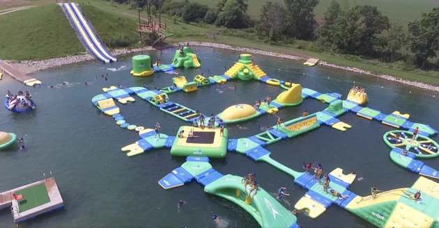Wisconsin&#8217;s Floating Water Park Let&#8217;s The Family Have Fresh Water Fun