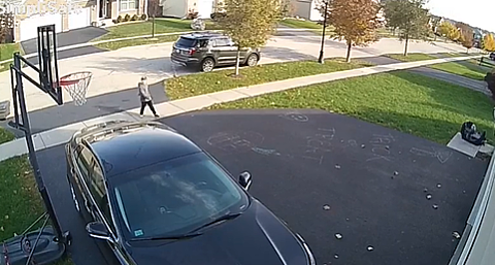 Security Camera Catches Cool Illinois Kid's Incredible Trick Shot
