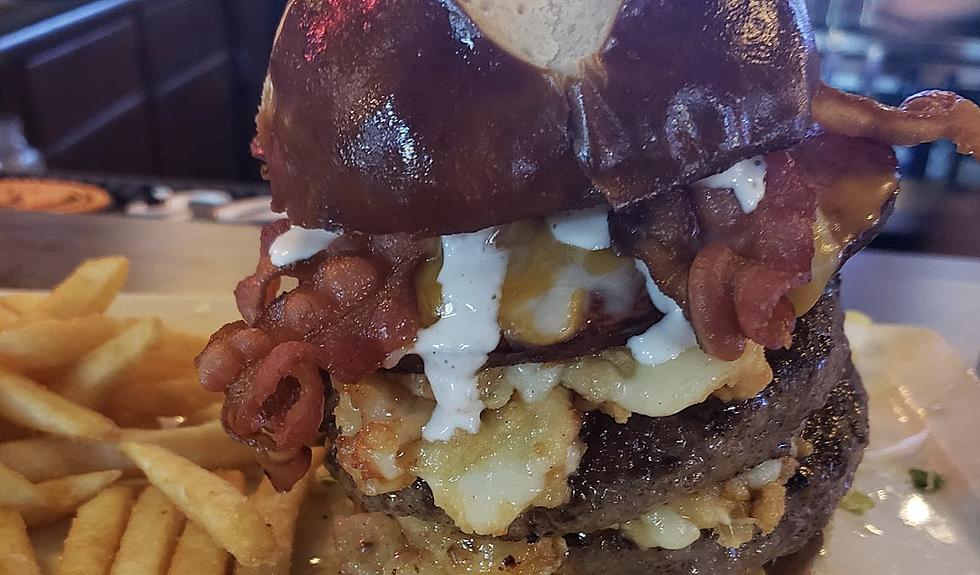 WOW! Illinois Pub Serving Gigantic 3-Meat Burger Named after Governor Pritzker
