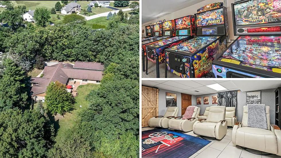 Entertaining Airbnb In Illinois Has Arcade Room & Indoor Pool