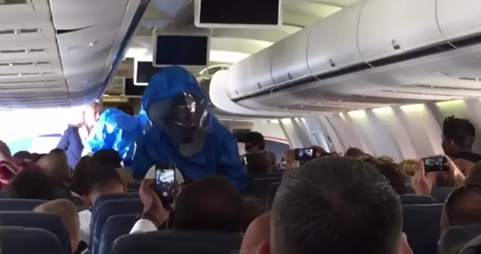 This is Why You Don’t Pretend to Have Ebola on A Plane [VIDEO]
