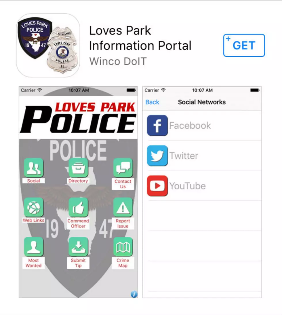 New iPhone App Connects Community to Loves Park Police