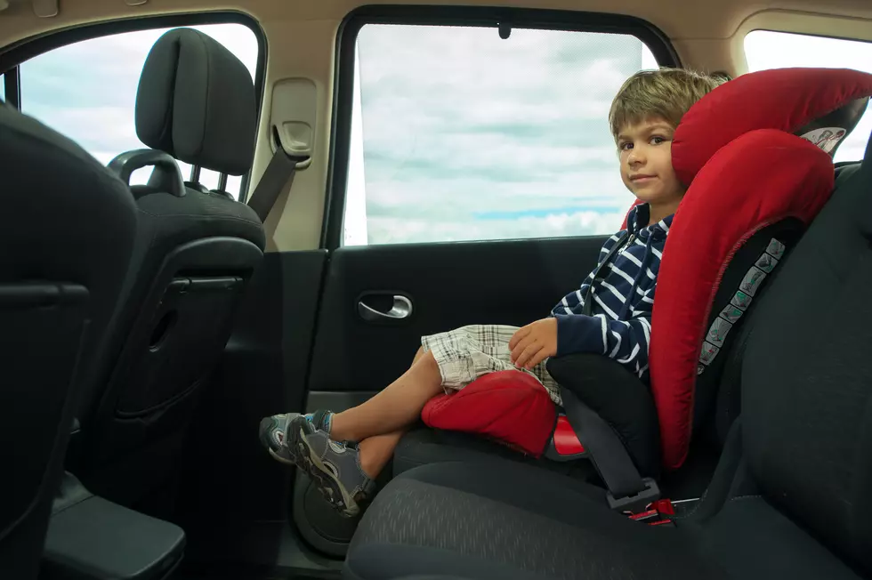 One Driver Uses a 30-Pack as a Booster Seat