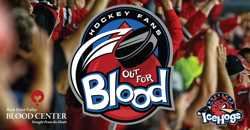 RRVBC, The Eagle, & IceHogs Host Hockey Fans Out For Blood Drive