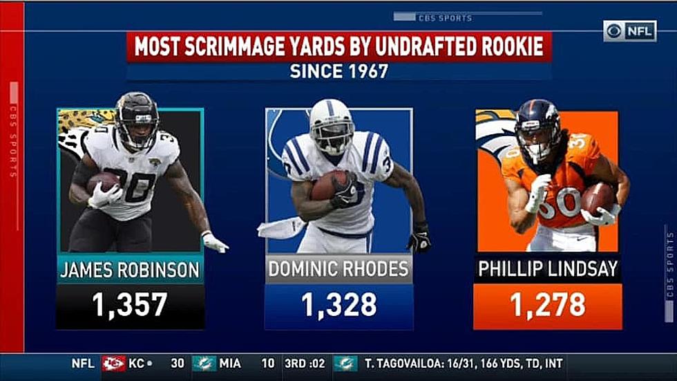 Rockford’s James Robinson Officially in NFL Record Books (Video)