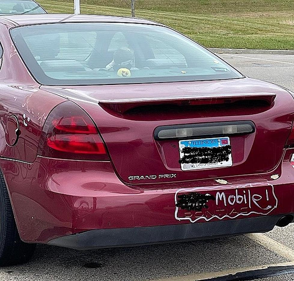 This Machesney Park, Illinois Woman Has Very Descriptive Label on Her Car