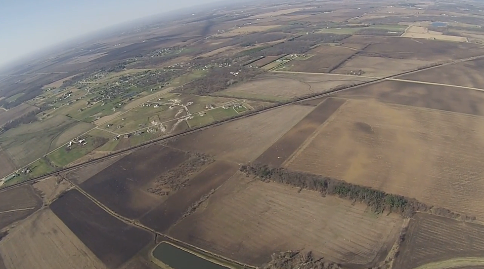 Incredible Video of the Rochelle Tornado Storm Path By Air [Watch]