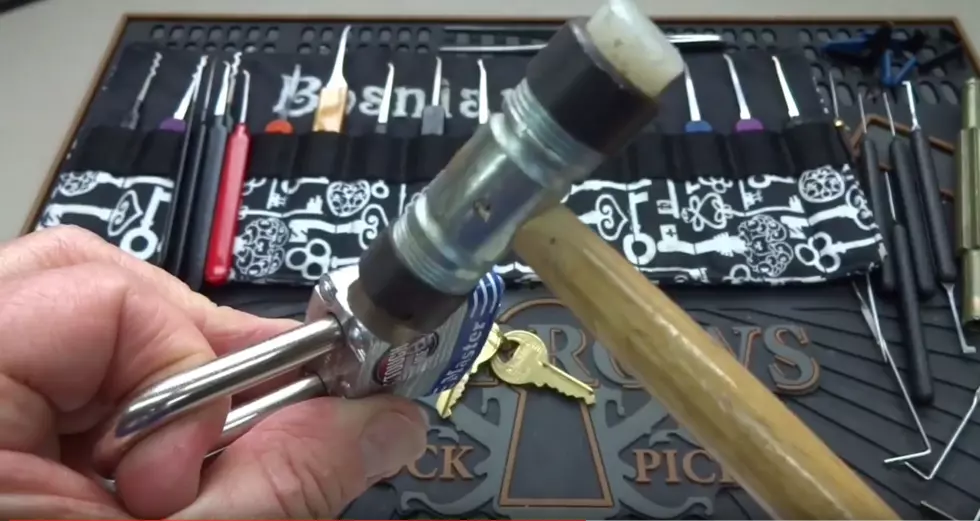 Get a New Lock! Video Shows how to Open MasterLock with Small Hammer [Watch]