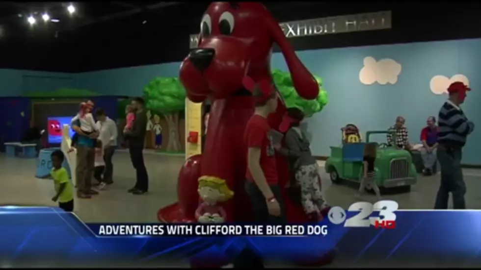 Clifford the Big Red Dog is Now at the Discovery Center