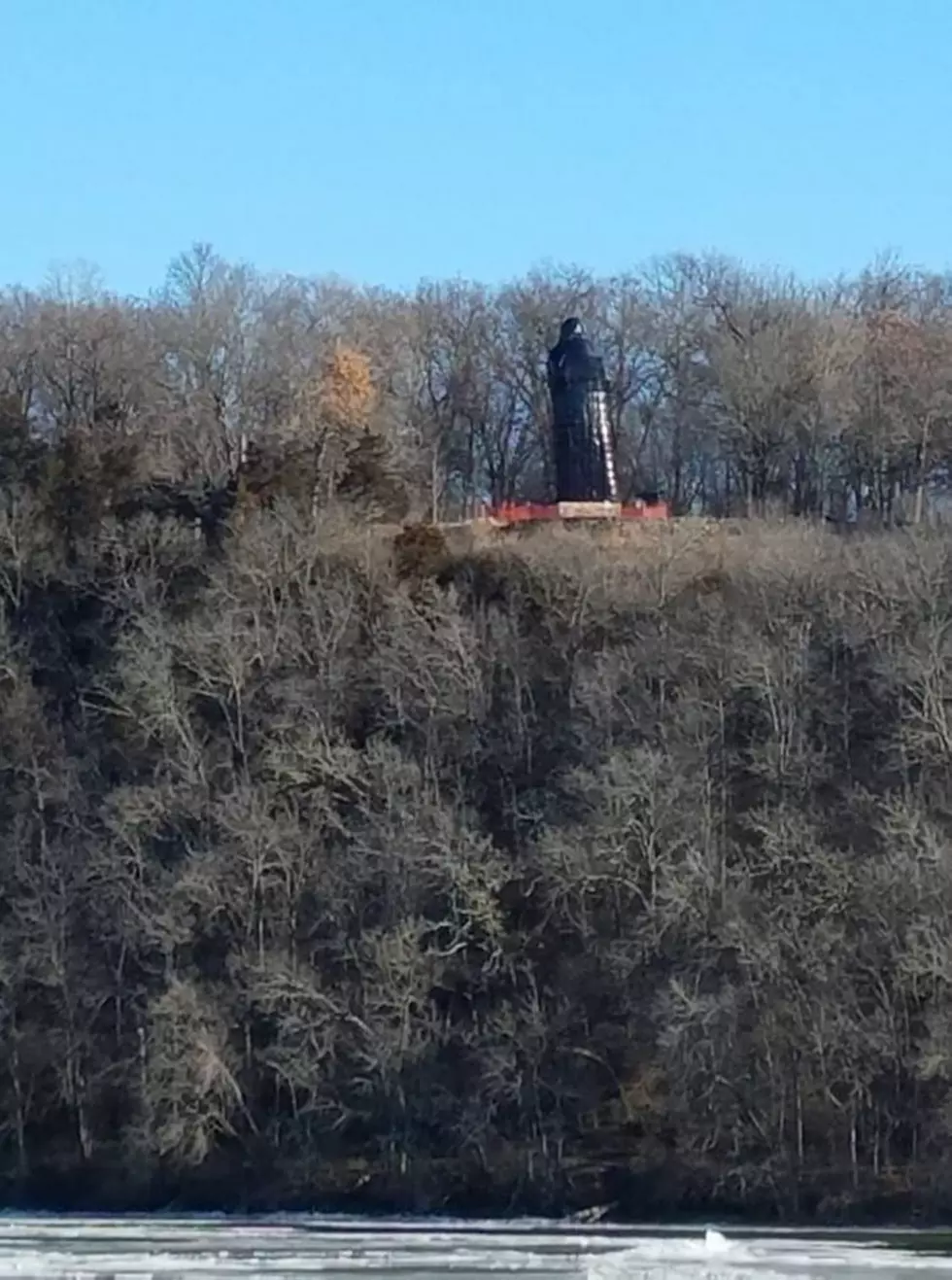Chief Black Hawk Is Keeping Watch Over the Rock River Once Again