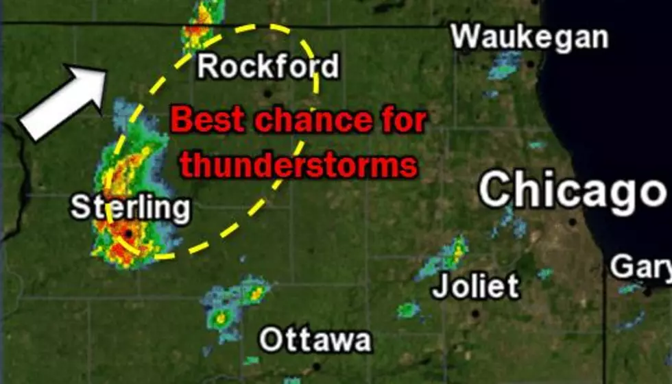 Severe Thunderstorm Warnings Issued For Rockford and Freeport Areas