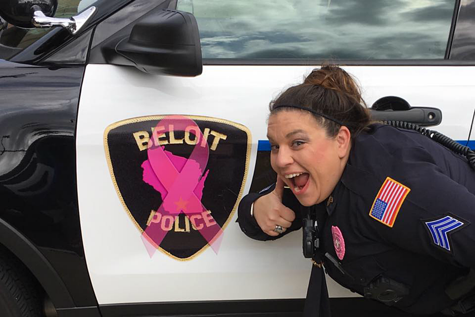 Beloit Police Vehicles Get Pink Makeover In October