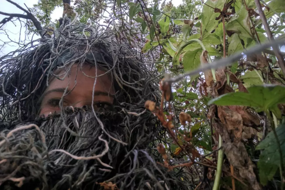 Madison Woman Dresses As A  Bush To Snag Vid of Sister’s Engagement