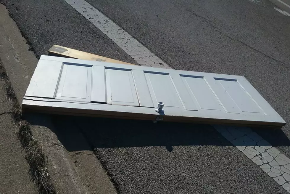 Dixon Man Asks if Anyone Knows Whose House Door Landed On His Car