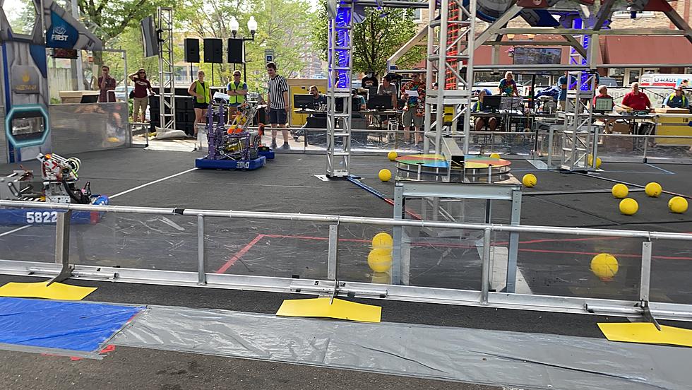 A Robotics Tournament Took Over Downtown Rockford This Weekend