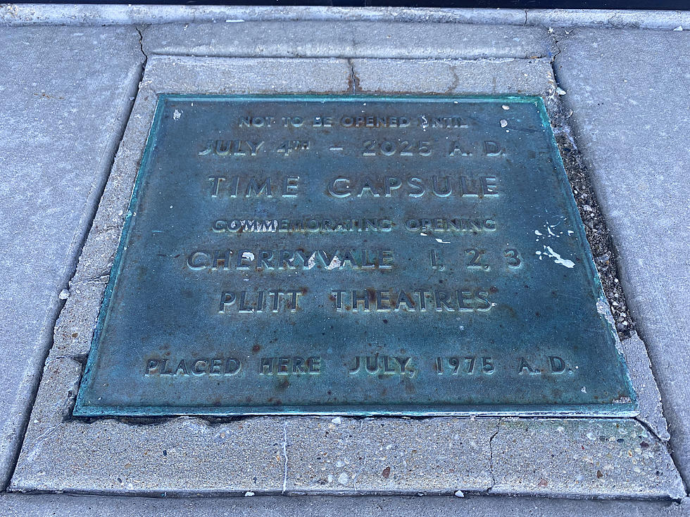 What's In This Time Capsule Outside an Old Illinois Movie Theater