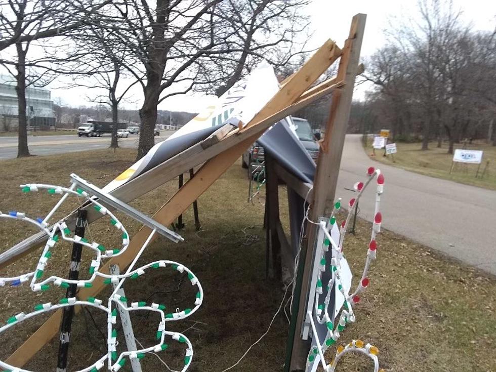 LOOK:  High Winds Caused Wicked Damage in Illinois Wednesday Night