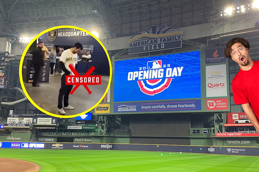 Hammered Brewers Fan Caught Urinating In Stadium's Concourse