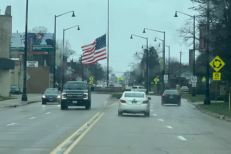 Here's Why All U.S. Flags in Illinois Are Flying at Half-Staff