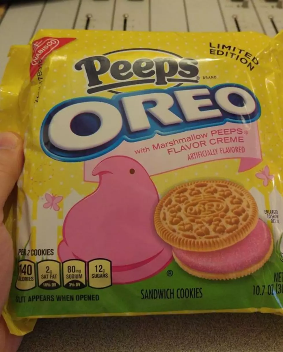 Peeps Oreos = Pink Poo?