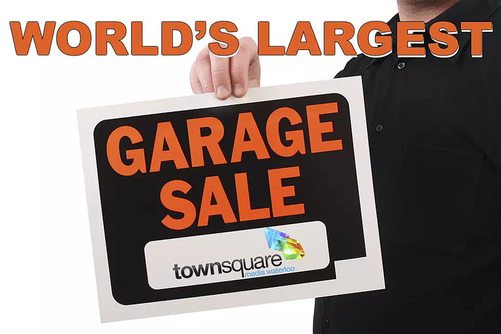Our World’s Largest Garage Sale is Saturday!