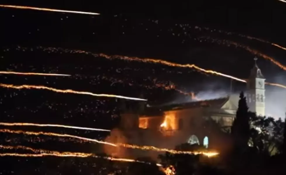 Fireworks War Between Two Churches 