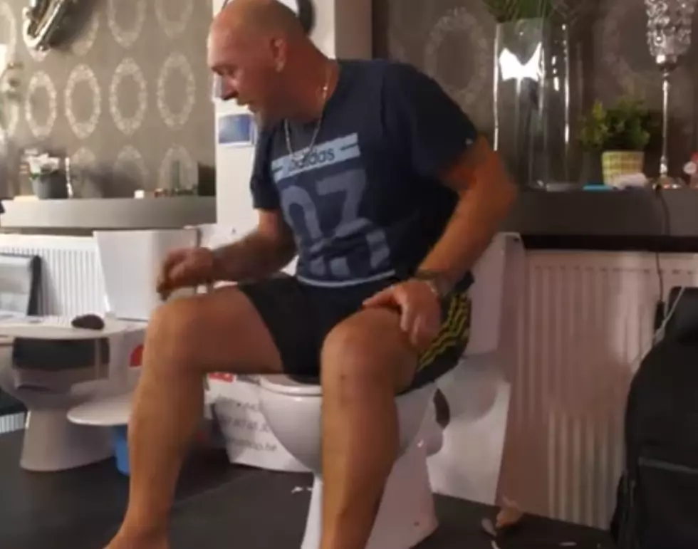 World Record for Sitting on a Toilet