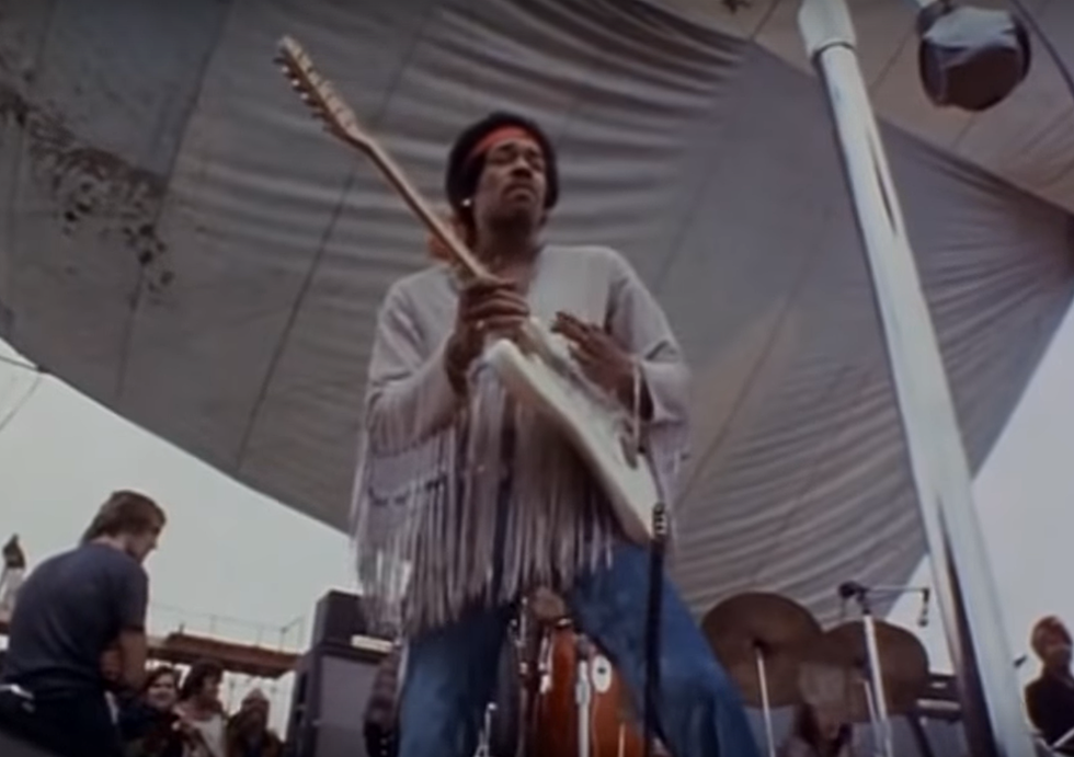 50 Years Ago Today: Jimi Hendrix Played ‘The Star Spangled Banner’ at Woodstock 