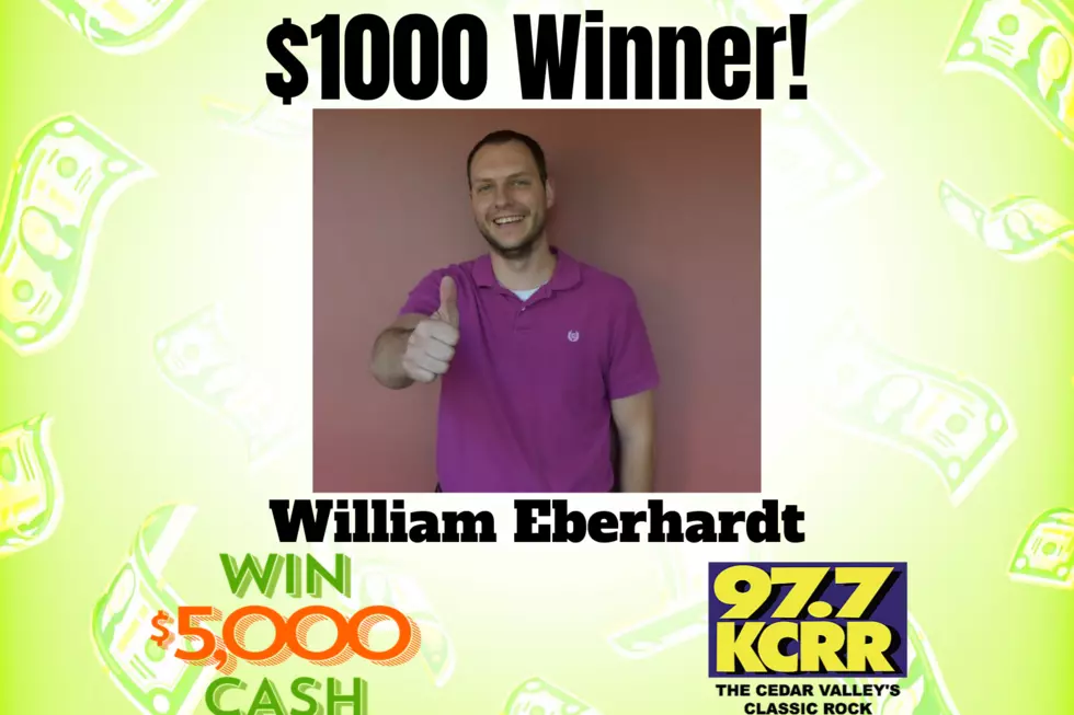 William Won $1,000!
