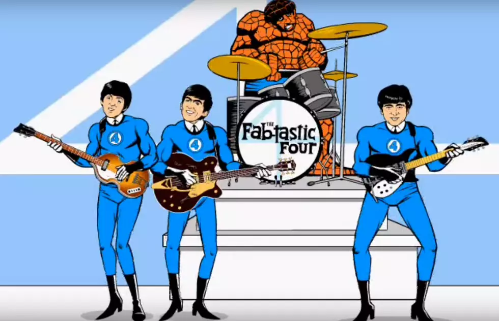 The Beatles as ‘The Fantastic Four’