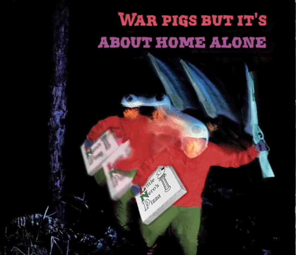 Home Alone Movie + Black Sabbath = War Pigs Alone