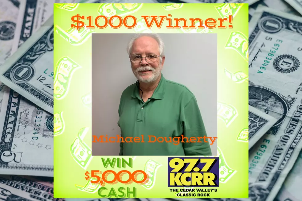 Michael Dougherty Won $1000!