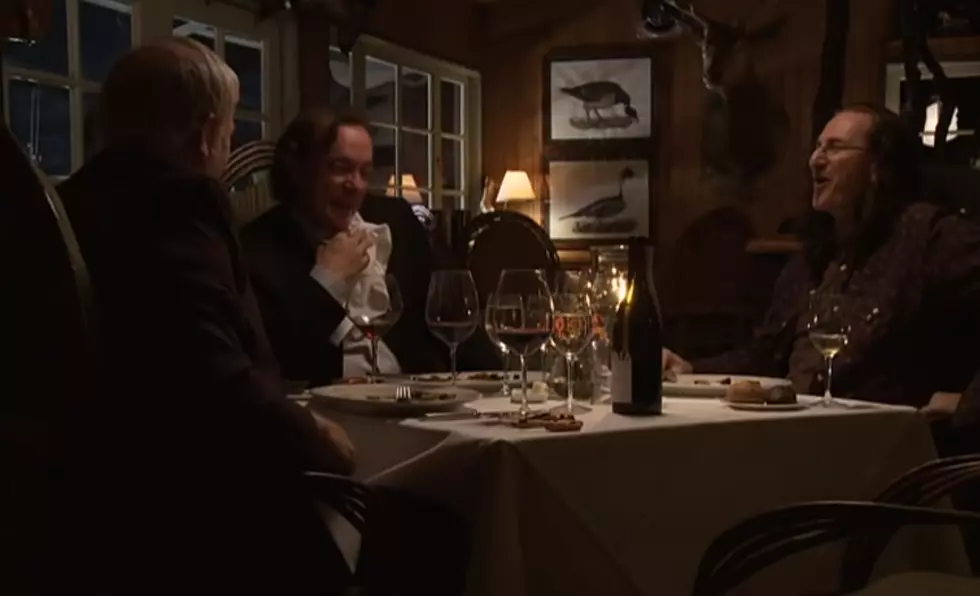 From 2010: Watch RUSH Enjoy a Drunken Meal at a Hunting Lodge