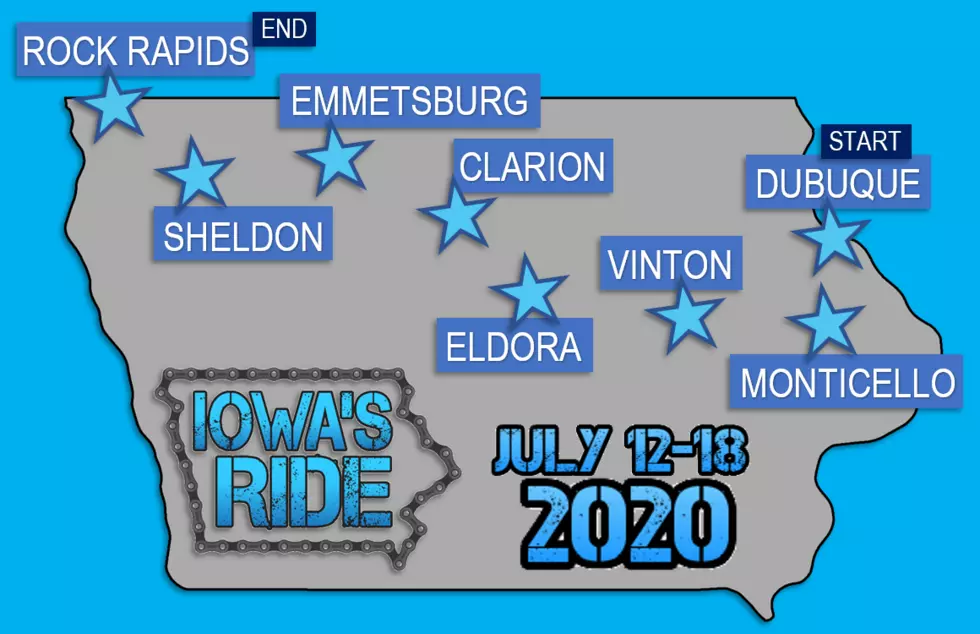 Inaugural Iowa's Ride Canceled